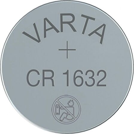 Varta Düğme Pil Elektronik Lityum CR 1632 Blister Tek li