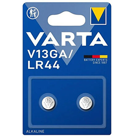 Varta Alkalin Pil Lr44 1,5V 2Li - 2 adet Düğme Pil