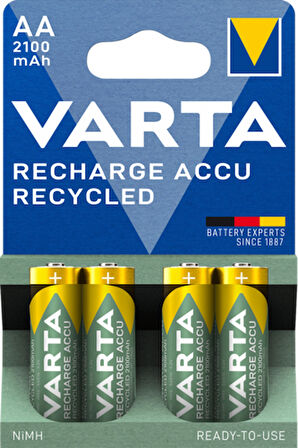 Varta Recharge Accu Power AA 2100 mAh (4 Adet)