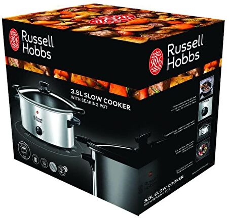 Russell Hobbs 22740-56/RH 3.5 Litre Ağır Ateşte Pişirici Tencere