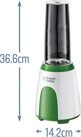 Verimli ve Çok Yönlü RUSSELL HOBBS 25160-56 Mix & Go Cool Blender
