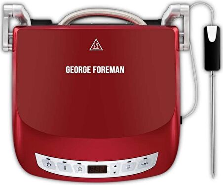 George. Foreman GF-24001-56 Kırmızı 1440 W Döküm Tost Makinesi