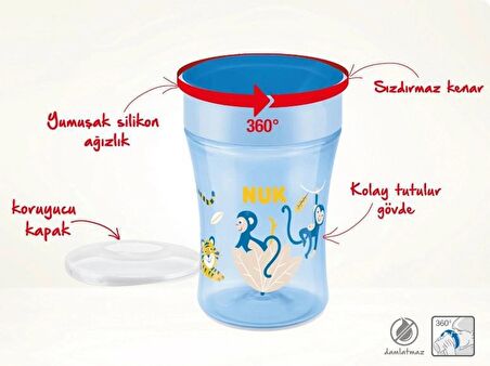 Nuk Evolution Magic Cup 230 ML 751138 Yeşil