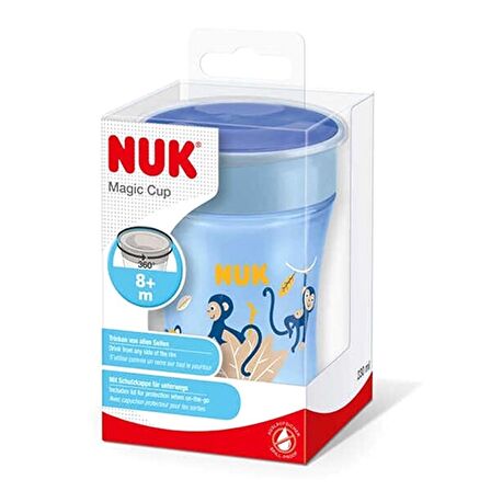 Nuk Magic Cup Evo Suluk 230 ML 751138 Mavi