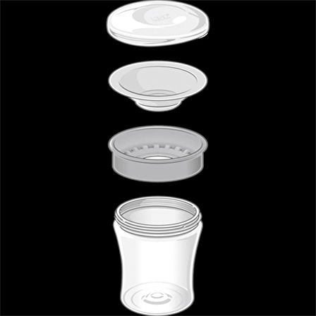 Nuk Magic Cup Evo Suluk 230 ML 751138 Mavi