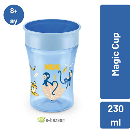 Nuk Magic Cup 230 ml I 8+ Ay I Mavi