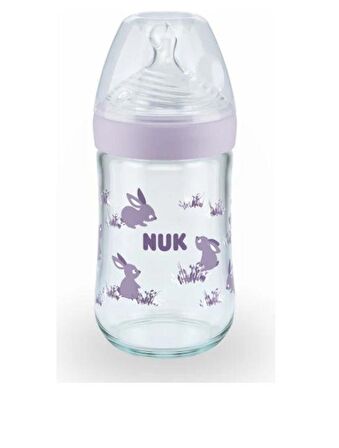 Nuk Nature Sense Sıcaklık Göstergeli Cam Biberon 120ml