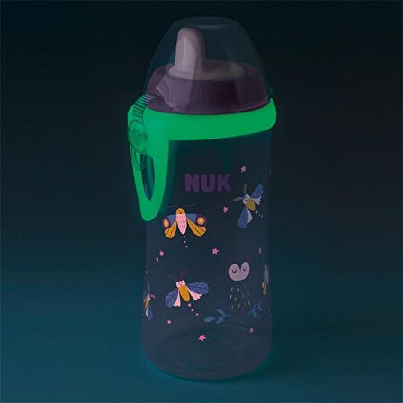 Nuk Glow Kiddy Cup Karanlıkta Parlayan Suluk 12+ Ay Pembe 255541