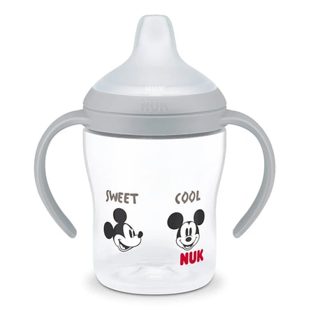 NUK PM Eğitici Alıştırma Bardağı Mickey 150 ml 6+ Ay Damlatmaz Kulplu