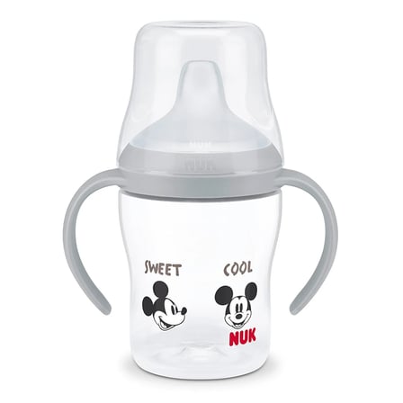 NUK PM Eğitici Alıştırma Bardağı Mickey 150 ml 6+ Ay Damlatmaz Kulplu