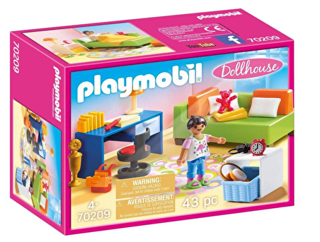 Playmobil 70209 Children's room with sofa bed