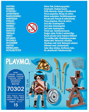 Playmobil Special Plus 70302 Gladiator with Weapon Stand