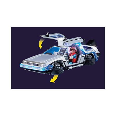 Playmobil Parçalı Set Back To The Future Delorean 70317