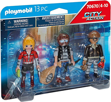 Playmobil Thief Figure Set 70670