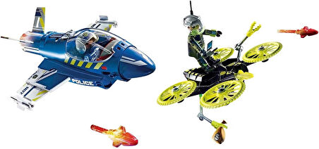 Playmobil Drone ile Polis Jeti 70780