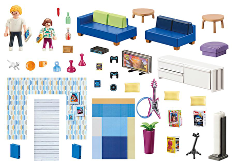 Playmobil 70989 Family Room