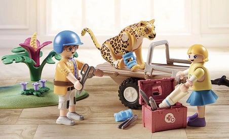 Playmobil Wiltopia Hayvan Kurtarma Aracı - 71011