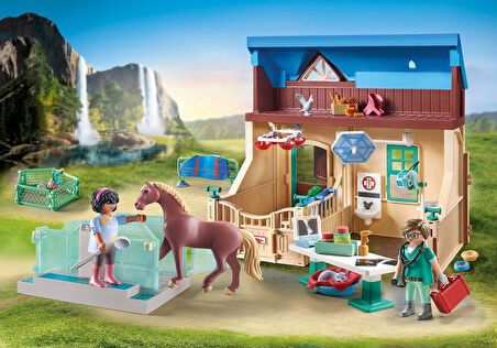 PLAYMOBIL Veteriner kliniği 71352