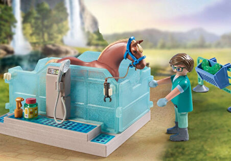 PLAYMOBIL Veteriner kliniği 71352