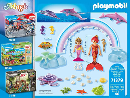 Playmobil Magic 71379 Deniz Kızları, 4 Yaş ve Üzeri