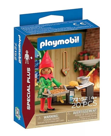 Playmobil Christmas Elf with Cookies 72152
