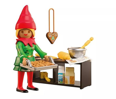 Playmobil Christmas Elf with Cookies 72152