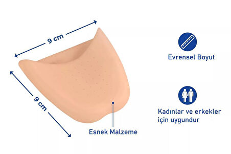 Ağrı Kesici  Silikon Ayak Parmak Koruma  Pedi