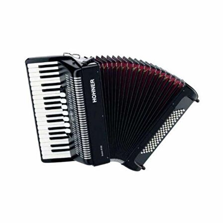 Hohner Bravo III 80 Akordiyon (Siyah)