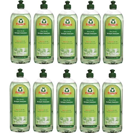 Frosch Aloe Veralı Bulaşık Deterjanı 750 ml x 10 Adet