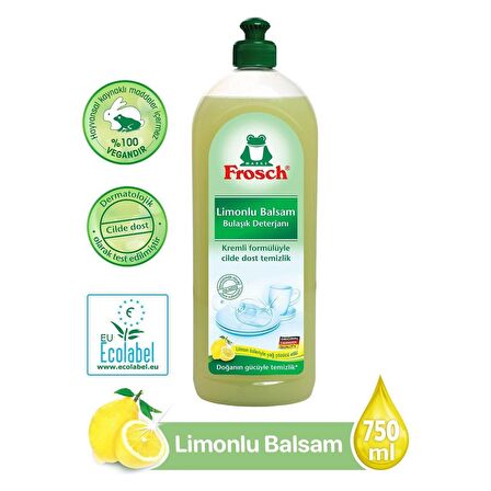 Frosch 10x750 ml Limonlu Elde Yıkama Deterjanı