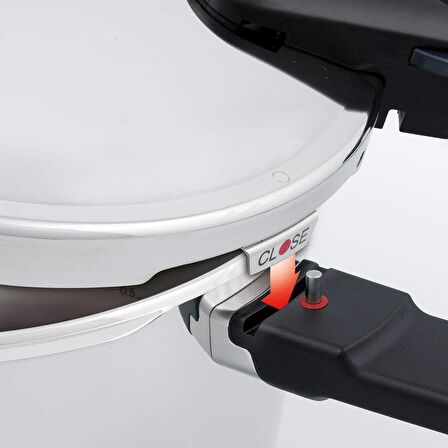 Fissler Vitaquick Çelik Klipso 10 lt Düdüklü Tencere