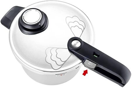 Fissler Vitavit Premium Çelik Klipso 2.5+4.5 lt 2'li Düdüklü Tencere Seti