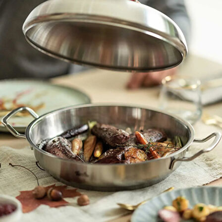 Fissler Original Profi Collection Çift Kulplu Servis Tavası 28 cm