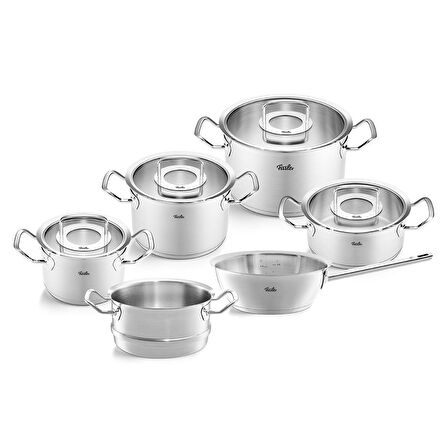 Fissler Original Profi Collection Cam Kapak 10 Parça Tencere Seti