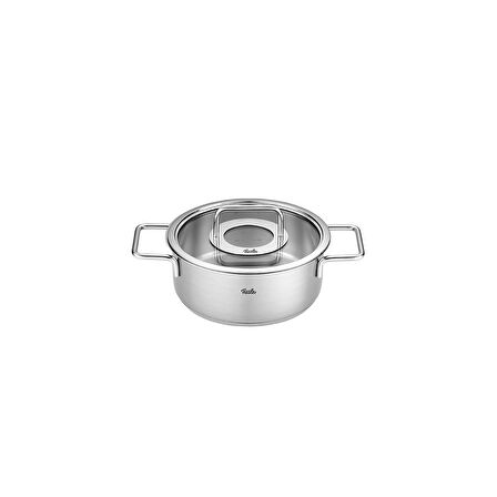 Fissler Pure Collection Cam Kapak Kısa Tencere 20 cm