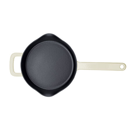 Fissler Moments Collection Cast Demir Döküm Tava Beyaz 24 cm