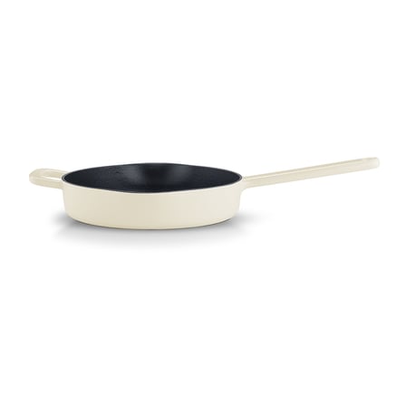 fissler moments collection cast demir döküm tava beyaz 26 cm