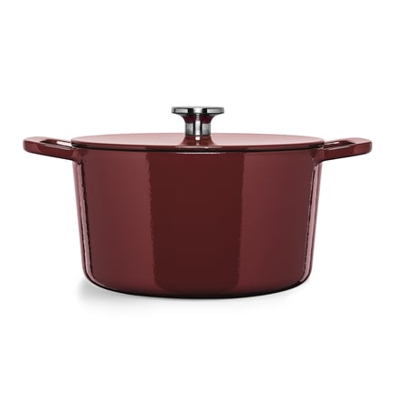 fissler moments collection cast demir döküm tencere bordo 24 cm