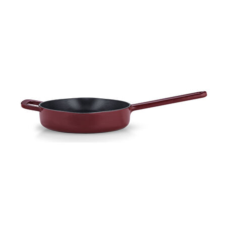 Fissler Moments Collection Cast Demir Döküm Tava Bordo 24 cm