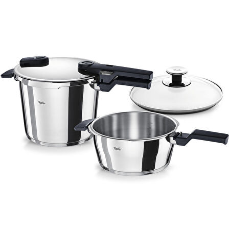 Fissler Vitaquick Glossy Düdüklü Tencere 6+3,5 Litre