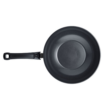 Fissler Ceratal Orbit Black Wok Tava 28 cm