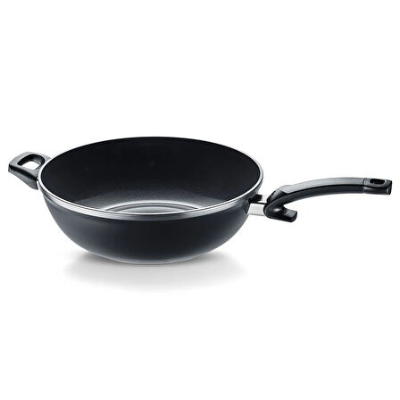Fissler Ceratal Orbit Black Wok Tava 32 cm