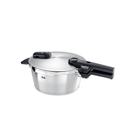 Fissler Vitaquick Premium 3,5 Litre Düdüklü Tencere + Buharda Pişirme Aparatı