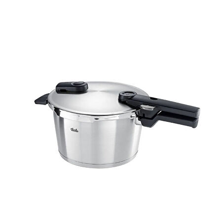 Fissler Vitaquick Premium 4,5 Litre Düdüklü Tencere + Buharda Pişirme Aparatı