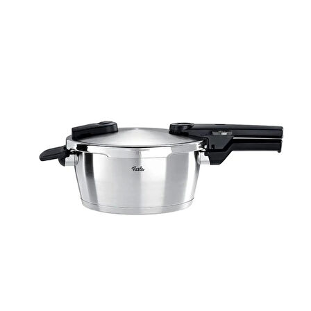 Fissler Vitaquick Premium 6+3,5 Litre Düdüklü Tencere + Buharda Pişirme Aparatı
