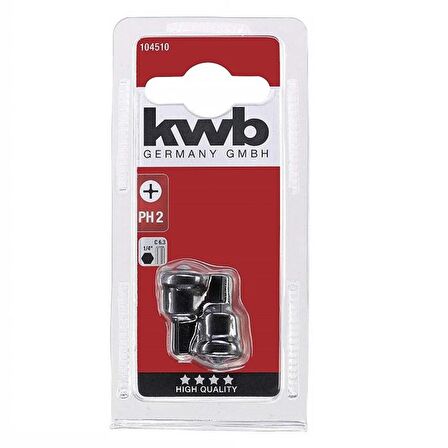 Kwb 104510 2xPH2 Stoplu Bits Ucu