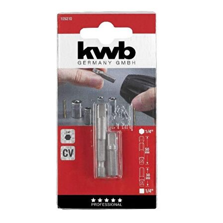 Kwb 105210 Lokma Adaptör Seti 2 Parça 30 ve 50 mm