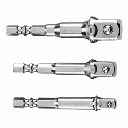Kwb Bist Adaptör Seti 3 Parça (1/4-3/8-1/2) - 49105310