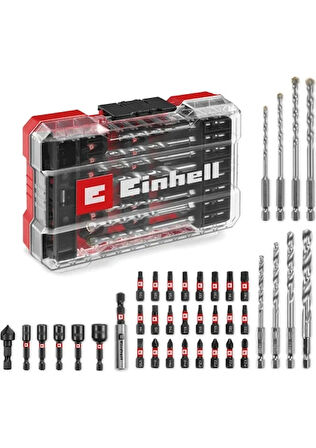 Einhell Matkap uç bits seti 39 parça (Metal, beton) , M-BOX kutu