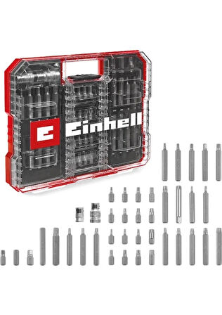 Einhell Bits uç seti 40 parça, M-CASE kutu
